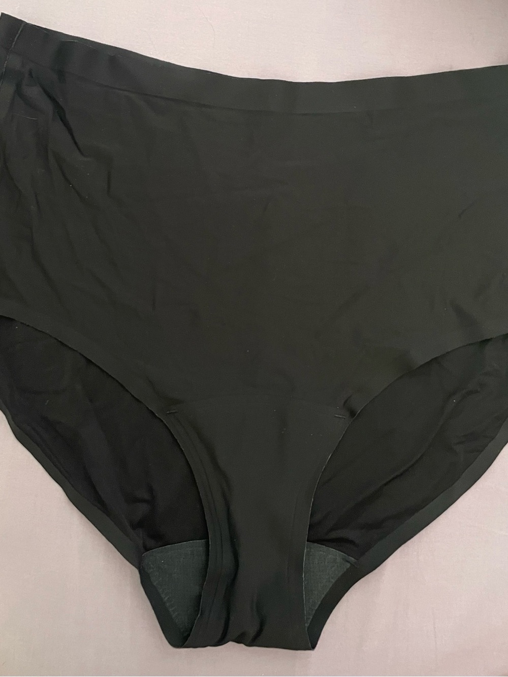 KNIX Black High-Waist Seamless Briefs XXXL